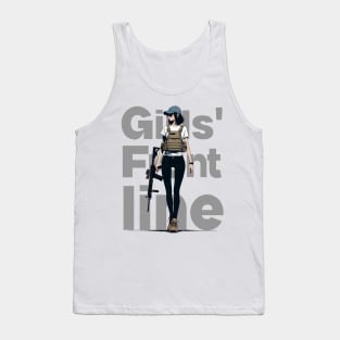 Girls' Frontline Tactical Chic Tee: Where Strength Meets Style Tank Top